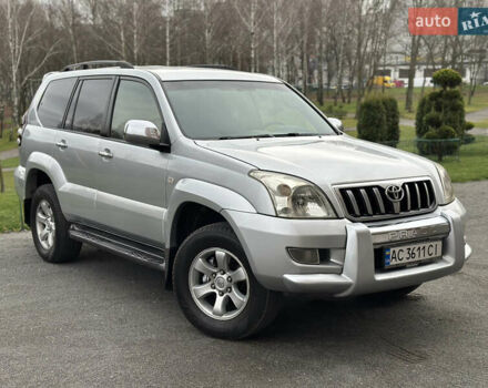 Серый Тойота Ленд Крузер Прадо, объемом двигателя 2.69 л и пробегом 286 тыс. км за 10900 $, фото 2 на Automoto.ua