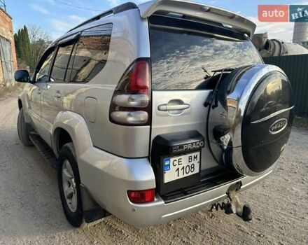 Тойота Ленд Крузер Прадо 2006 в Черновцах на Automoto.ua Серый Тойота Ленд Крузер Прадо, объемом двигателя 4 л и пробегом 228 тыс. км за 15000 $, фото 5 на Automoto.ua
