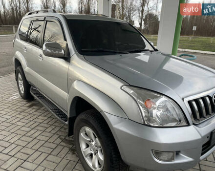 Серый Тойота Ленд Крузер Прадо, объемом двигателя 4 л и пробегом 198 тыс. км за 11500 $, фото 12 на Automoto.ua
