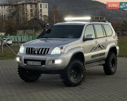 Серый Тойота Ленд Крузер Прадо, объемом двигателя 4 л и пробегом 320 тыс. км за 23000 $, фото 48 на Automoto.ua