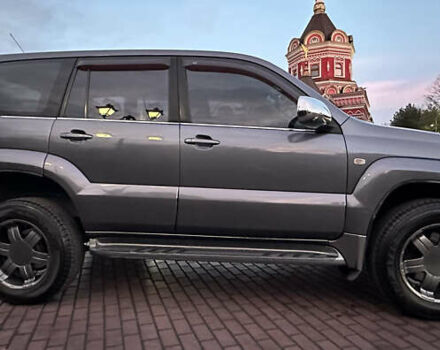 Серый Тойота Ленд Крузер Прадо, объемом двигателя 4 л и пробегом 393 тыс. км за 13999 $, фото 10 на Automoto.ua