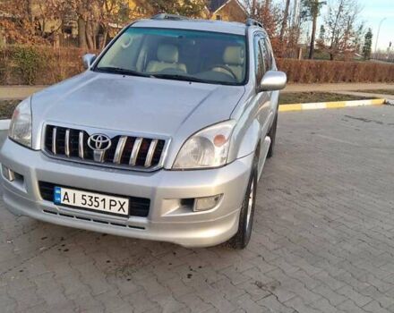 Серый Тойота Ленд Крузер Прадо, объемом двигателя 4 л и пробегом 243 тыс. км за 16500 $, фото 20 на Automoto.ua