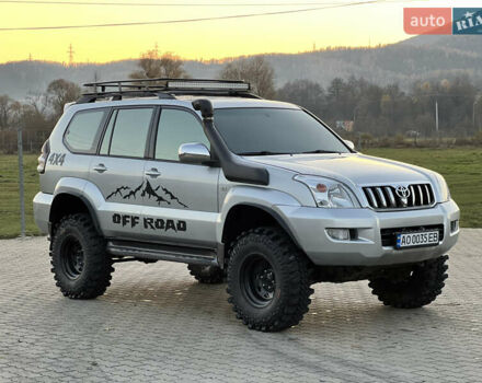 Серый Тойота Ленд Крузер Прадо, объемом двигателя 4 л и пробегом 320 тыс. км за 23000 $, фото 10 на Automoto.ua