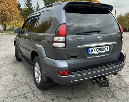 Сірий Тойота Ленд Крузер Прадо, об'ємом двигуна 4 л та пробігом 291 тис. км за 15600 $, фото 1 на Automoto.ua