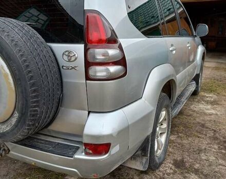 Серый Тойота Ленд Крузер Прадо, объемом двигателя 3 л и пробегом 165 тыс. км за 16000 $, фото 5 на Automoto.ua