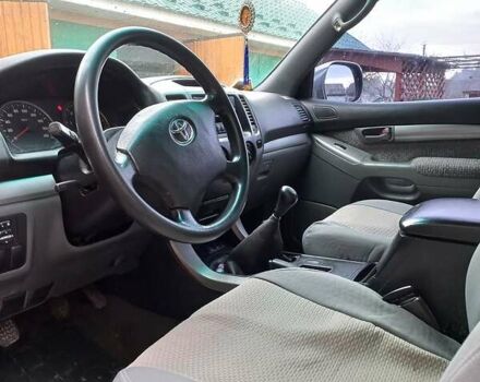 Серый Тойота Ленд Крузер Прадо, объемом двигателя 3 л и пробегом 165 тыс. км за 16000 $, фото 10 на Automoto.ua