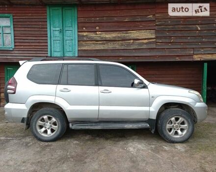 Серый Тойота Ленд Крузер Прадо, объемом двигателя 3 л и пробегом 165 тыс. км за 16000 $, фото 7 на Automoto.ua