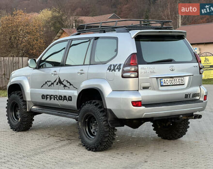 Серый Тойота Ленд Крузер Прадо, объемом двигателя 4 л и пробегом 320 тыс. км за 23000 $, фото 6 на Automoto.ua