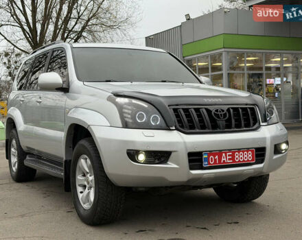 Сірий Тойота Ленд Крузер Прадо, об'ємом двигуна 4 л та пробігом 203 тис. км за 15499 $, фото 15 на Automoto.ua