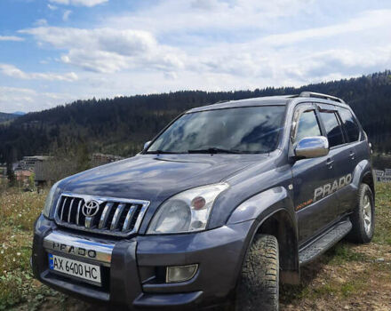 Серый Тойота Ленд Крузер Прадо, объемом двигателя 3.96 л и пробегом 313 тыс. км за 13800 $, фото 9 на Automoto.ua
