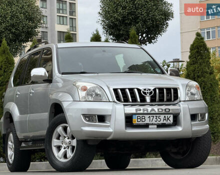 Серый Тойота Ленд Крузер Прадо, объемом двигателя 2.7 л и пробегом 183 тыс. км за 12500 $, фото 1 на Automoto.ua