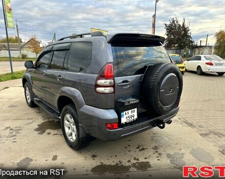 Серый Тойота Ленд Крузер Прадо, объемом двигателя 4 л и пробегом 160 тыс. км за 17250 $, фото 4 на Automoto.ua