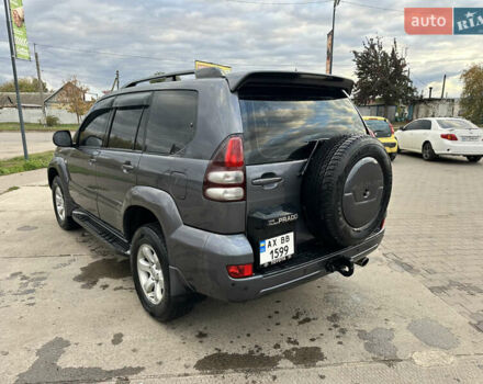 Серый Тойота Ленд Крузер Прадо, объемом двигателя 3.96 л и пробегом 161 тыс. км за 17250 $, фото 2 на Automoto.ua