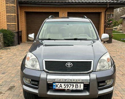 Серый Тойота Ленд Крузер Прадо, объемом двигателя 4 л и пробегом 298 тыс. км за 15300 $, фото 7 на Automoto.ua