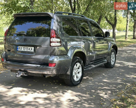 Серый Тойота Ленд Крузер Прадо, объемом двигателя 4 л и пробегом 312 тыс. км за 12500 $, фото 5 на Automoto.ua