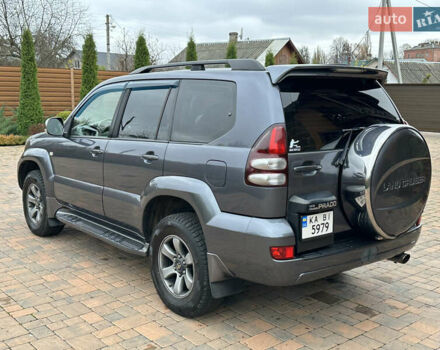 Серый Тойота Ленд Крузер Прадо, объемом двигателя 4 л и пробегом 298 тыс. км за 15300 $, фото 8 на Automoto.ua