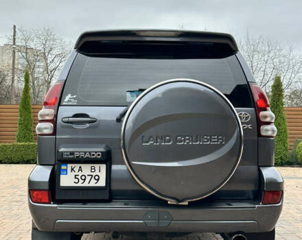 Серый Тойота Ленд Крузер Прадо, объемом двигателя 4 л и пробегом 298 тыс. км за 15300 $, фото 10 на Automoto.ua