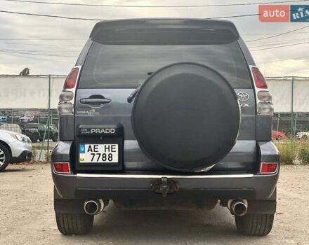 Сірий Тойота Ленд Крузер Прадо, об'ємом двигуна 4 л та пробігом 398 тис. км за 14999 $, фото 8 на Automoto.ua