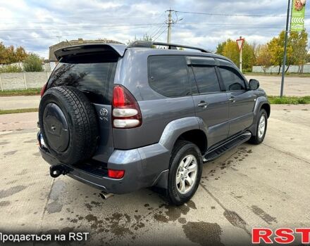 Серый Тойота Ленд Крузер Прадо, объемом двигателя 4 л и пробегом 160 тыс. км за 17250 $, фото 3 на Automoto.ua