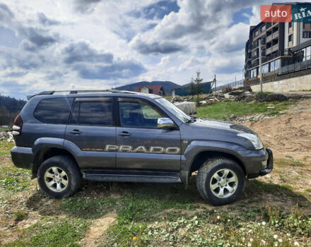 Серый Тойота Ленд Крузер Прадо, объемом двигателя 3.96 л и пробегом 313 тыс. км за 13800 $, фото 2 на Automoto.ua