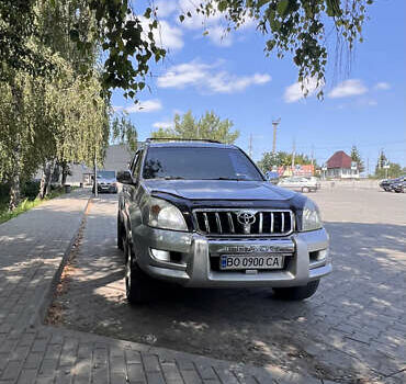 Серый Тойота Ленд Крузер Прадо, объемом двигателя 2.7 л и пробегом 248 тыс. км за 14300 $, фото 11 на Automoto.ua