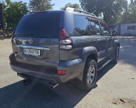 Серый Тойота Ленд Крузер Прадо, объемом двигателя 4 л и пробегом 257 тыс. км за 17000 $, фото 4 на Automoto.ua