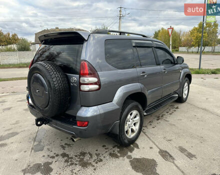 Серый Тойота Ленд Крузер Прадо, объемом двигателя 3.96 л и пробегом 161 тыс. км за 17250 $, фото 4 на Automoto.ua