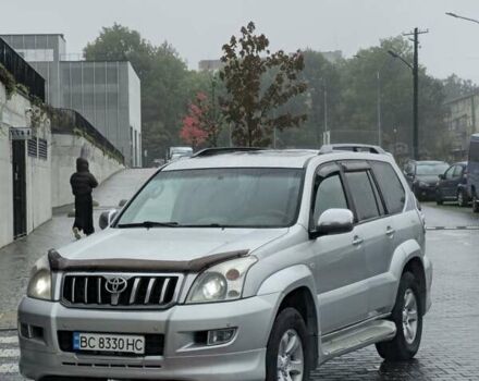 Серый Тойота Ленд Крузер Прадо, объемом двигателя 4 л и пробегом 335 тыс. км за 11550 $, фото 19 на Automoto.ua