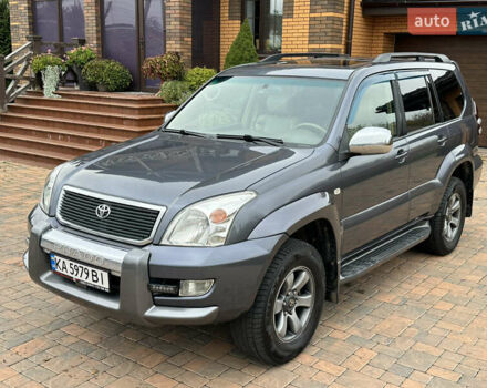 Серый Тойота Ленд Крузер Прадо, объемом двигателя 4 л и пробегом 298 тыс. км за 15300 $, фото 15 на Automoto.ua