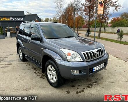 Серый Тойота Ленд Крузер Прадо, объемом двигателя 4 л и пробегом 160 тыс. км за 17250 $, фото 7 на Automoto.ua