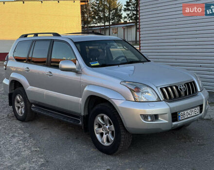 Сірий Тойота Ленд Крузер Прадо, об'ємом двигуна 4 л та пробігом 270 тис. км за 19500 $, фото 2 на Automoto.ua