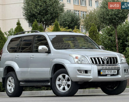 Серый Тойота Ленд Крузер Прадо, объемом двигателя 2.7 л и пробегом 183 тыс. км за 12500 $, фото 5 на Automoto.ua