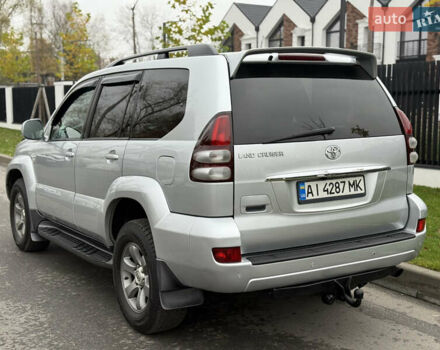 Серый Тойота Ленд Крузер Прадо, объемом двигателя 4 л и пробегом 330 тыс. км за 13350 $, фото 4 на Automoto.ua