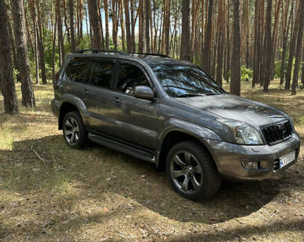 Серый Тойота Ленд Крузер Прадо, объемом двигателя 4 л и пробегом 360 тыс. км за 21000 $, фото 12 на Automoto.ua