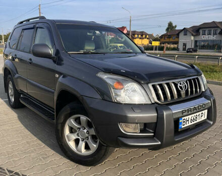 Серый Тойота Ленд Крузер Прадо, объемом двигателя 3.96 л и пробегом 360 тыс. км за 14300 $, фото 17 на Automoto.ua