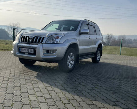 Серый Тойота Ленд Крузер Прадо, объемом двигателя 4 л и пробегом 298 тыс. км за 16500 $, фото 1 на Automoto.ua