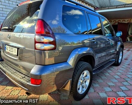 Серый Тойота Ленд Крузер Прадо, объемом двигателя 4 л и пробегом 139 тыс. км за 19700 $, фото 2 на Automoto.ua