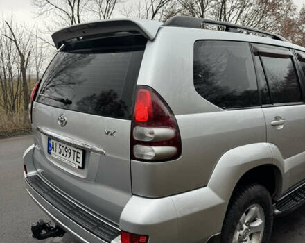 Серый Тойота Ленд Крузер Прадо, объемом двигателя 3.96 л и пробегом 193 тыс. км за 16600 $, фото 4 на Automoto.ua