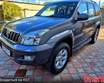 Серый Тойота Ленд Крузер Прадо, объемом двигателя 4 л и пробегом 139 тыс. км за 19700 $, фото 1 на Automoto.ua