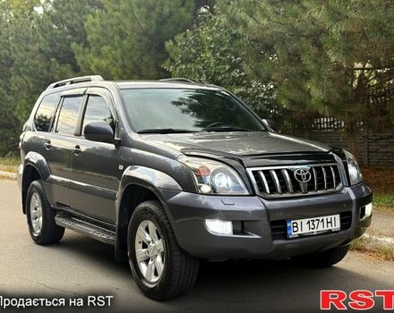 Серый Тойота Ленд Крузер Прадо, объемом двигателя 4 л и пробегом 195 тыс. км за 15800 $, фото 2 на Automoto.ua