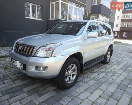 Серый Тойота Ленд Крузер Прадо, объемом двигателя 4 л и пробегом 218 тыс. км за 18000 $, фото 18 на Automoto.ua