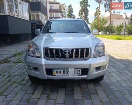 Серый Тойота Ленд Крузер Прадо, объемом двигателя 4 л и пробегом 218 тыс. км за 18000 $, фото 2 на Automoto.ua