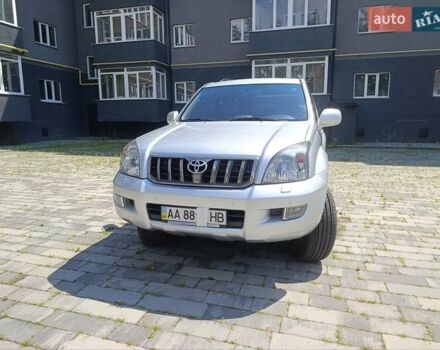 Серый Тойота Ленд Крузер Прадо, объемом двигателя 4 л и пробегом 218 тыс. км за 18000 $, фото 75 на Automoto.ua