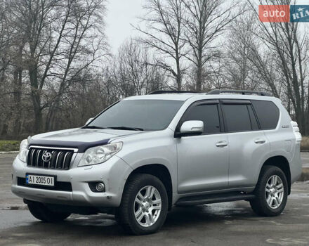 Серый Тойота Ленд Крузер Прадо, объемом двигателя 2.98 л и пробегом 210 тыс. км за 22999 $, фото 1 на Automoto.ua