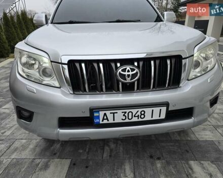 Серый Тойота Ленд Крузер Прадо, объемом двигателя 3 л и пробегом 281 тыс. км за 21900 $, фото 11 на Automoto.ua