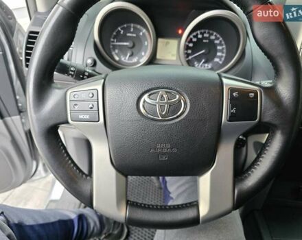 Серый Тойота Ленд Крузер Прадо, объемом двигателя 3 л и пробегом 281 тыс. км за 21900 $, фото 18 на Automoto.ua