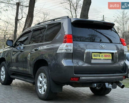 Серый Тойота Ленд Крузер Прадо, объемом двигателя 3 л и пробегом 259 тыс. км за 23500 $, фото 11 на Automoto.ua