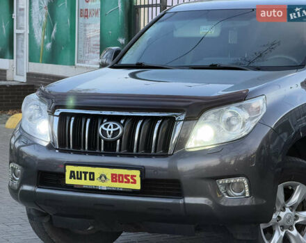 Серый Тойота Ленд Крузер Прадо, объемом двигателя 3 л и пробегом 259 тыс. км за 23500 $, фото 2 на Automoto.ua