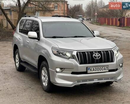 Серый Тойота Ленд Крузер Прадо, объемом двигателя 2.76 л и пробегом 145 тыс. км за 36500 $, фото 1 на Automoto.ua
