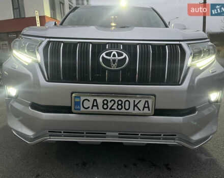 Серый Тойота Ленд Крузер Прадо, объемом двигателя 2.8 л и пробегом 144 тыс. км за 37000 $, фото 42 на Automoto.ua